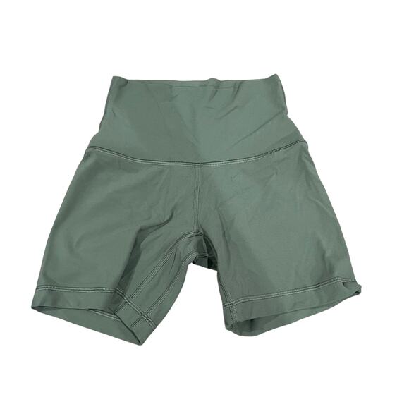 Aritzia Pants - Aritzia Golden Green Sage Biker Shorts Size 00